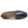 VenusCelia Women's CloseFitting Flat Shoe (7.5 M US,Navy-PU)