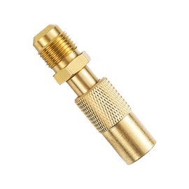 Low Pressure Propane Adapter for Blackstone, 3/8" Male Flare RV Propane Tank Adaptor Connector Conversion Kit Fitting Compatible with Blackstone 17in and 22in Tabletop Camping Griddles Grill(Straight)