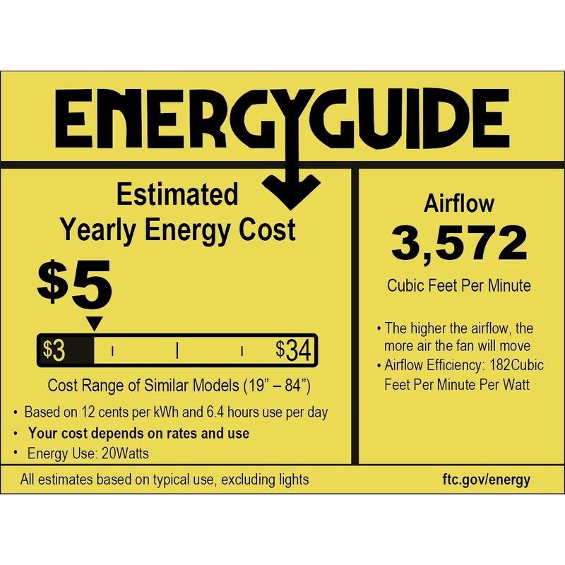 Goniyado 52" Low Profile Ceiling Fans with Lights and Remote,Black