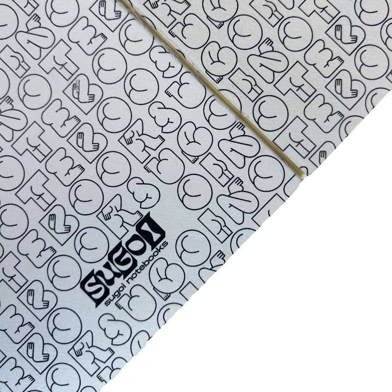 Libreta Dibujo Lomo Descubierto Sketchbook Open Flat 13 x 18