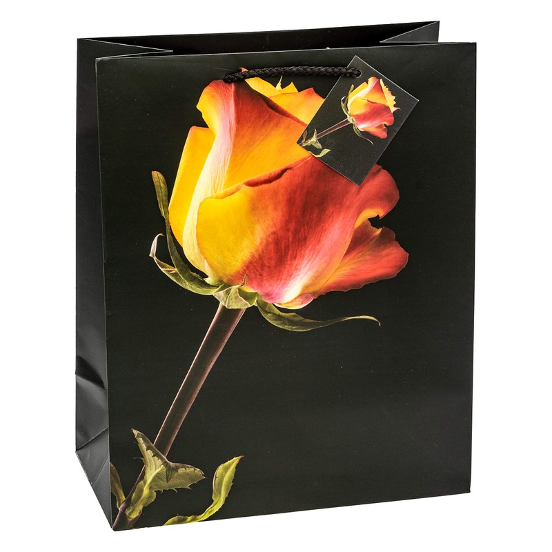 TSI 84315 gift bags Roses, Pack of 12, size: large