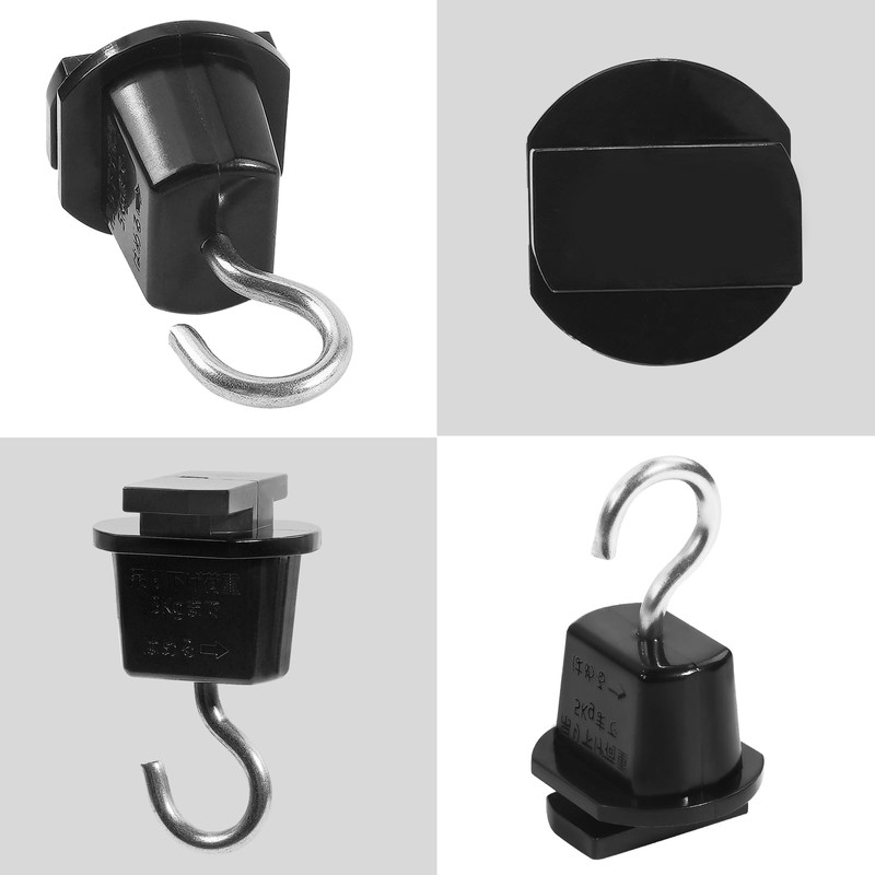 Pispoer Duct Rail Hanging Hooks, Lighting Fixture Wiring, Shop Line,