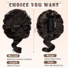 Wodelanle Claw Clip Messy Bun Hair Piece for Women -