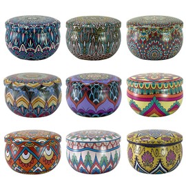 Scented Candles - Long Lasting 2oz Candles in a Pack of 9. Create a Cozy and Relaxing Atmosphere with Our Fragrant Candles That Burn for 120 Hours. Perfect for Any Occasion or as a Gift.