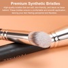 TEOYALL Contour Conceal Brush Set, 3PCS Angled Synthetic Under Eye