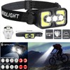 Unbranded COB LED Headlamp USB Rechargeable Headlight Torch Work Lamp