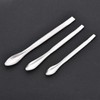 sourcing map Micro Scoop Stainless Steel Reagent Sampling Lab Spoon