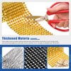 Glarks 2 Yards Sew Stitch on Spike Stud Bullet Cone