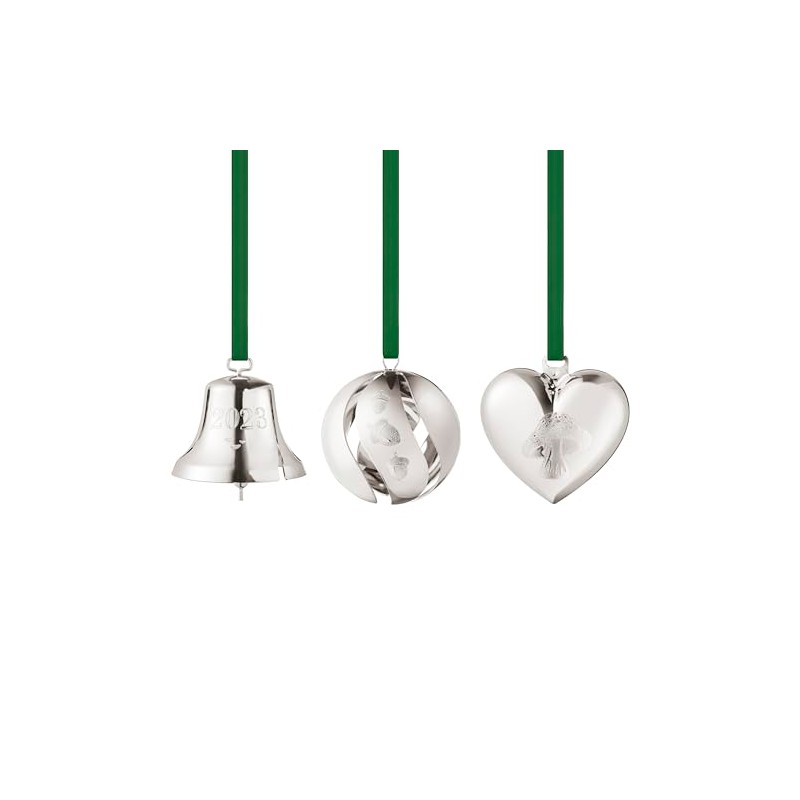 Georg Jensen 2023 Gift Set with Bell, Ball and Heart