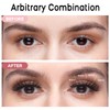 Individual Eyelashes Kit, 392Pcs 4 Styles D Curl Mix9-16mm Soft