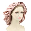 Alnorm Long Satin Bonnet Sleep Cap - Double Layer Soft