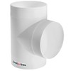 KOTARBAU® Connector T-piece for ventilation systems, diameter 125 mm, made