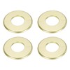 uxcell 4pcs Wall Split Flange 115mm / 4.5" OD Escutcheon