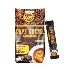 Madam Kilay JUMBO KAPE KREMA Decaf Coffee (30 Sachets)