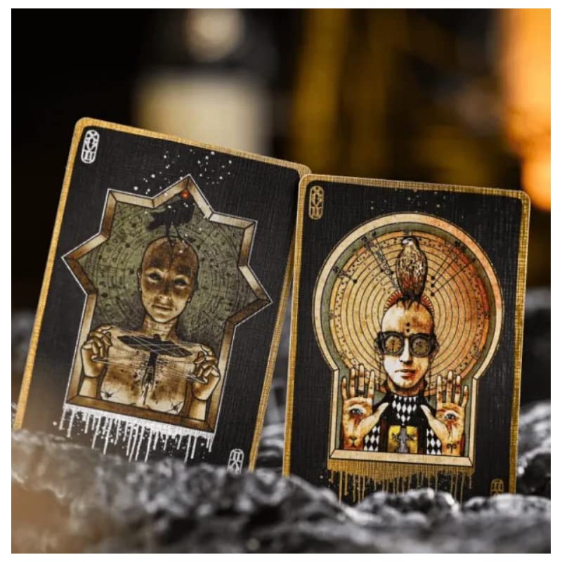 JP GAMES LTD Black Requiem Playing Cards - Luxury Counterspell