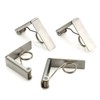 RSVP International Endurance Stainless Steel Tablecloth Clips, Set of 4,Silver,1