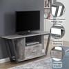 Convenience Concepts Graystone TV Stand 59.25" - Modern Entertainment Center