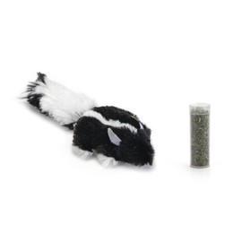 Beeztees Flat Snuffy Pluche Cat Toy with Nip, 14 cm