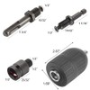 Saiper 2-13mm Heavy Duty Keyless Drill Chuck Quick Change Converter