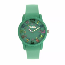 Crayo Festival Unisex Watch w/ Date - Teal