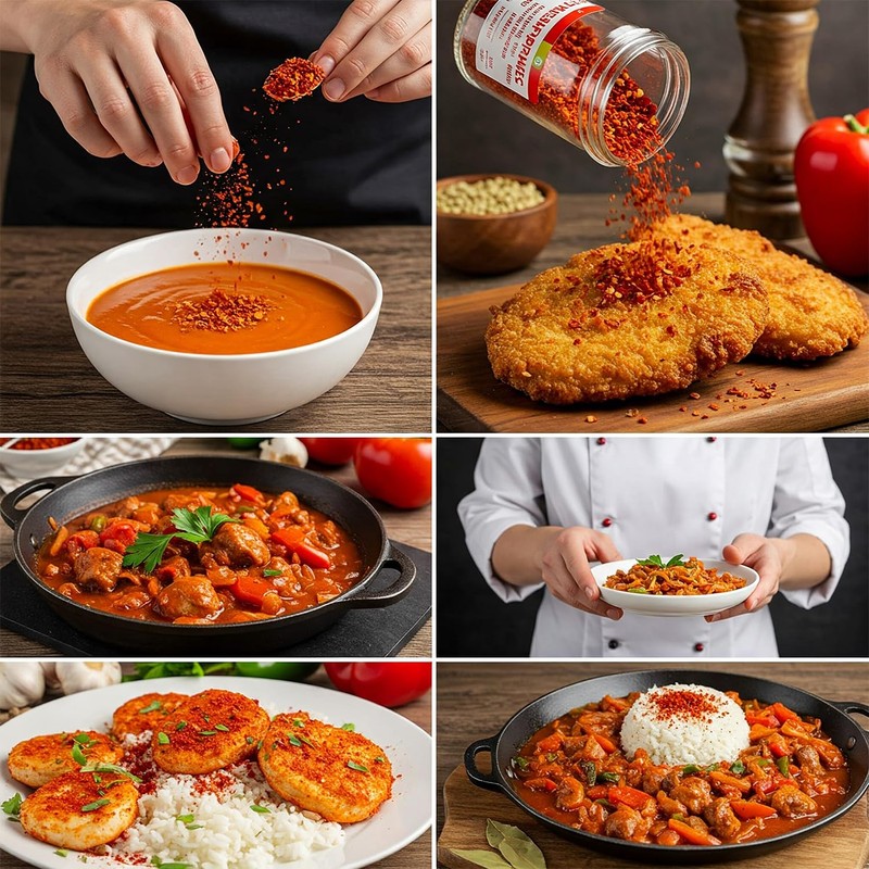 Univer Erös Pista Pepper Flakes 55 g - Premium Hot