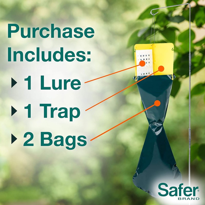Safer Brand Japanese Beetle Trap with Attractant - 70102 -