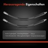 Frankberg 2x Front Brake Hose Compatible with CLS C219 CLS280