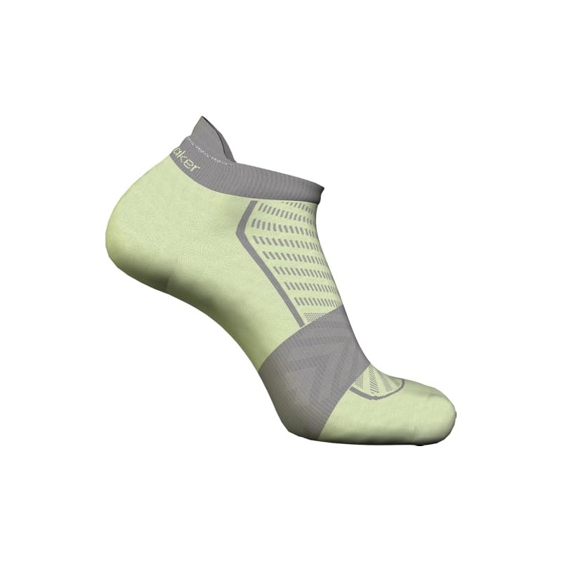 Icebreaker Men's Merino Blend Run+ Ultralight Micro Socks - Ashen/Alloy