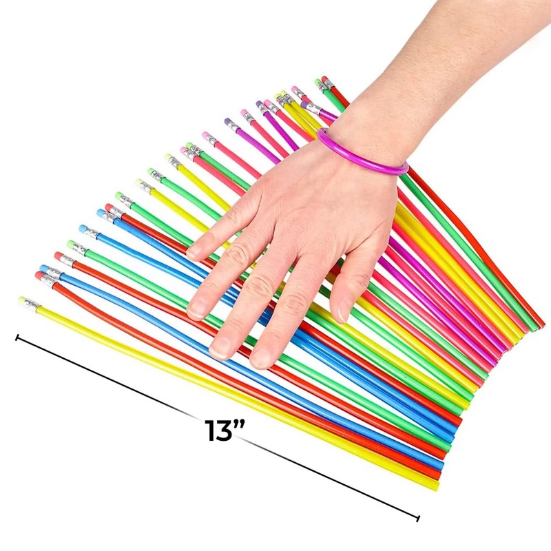 Rhode Island Novelty 13 Inch Flexible Pencil, One Dozen per