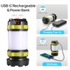 2 Pack Rechargeable LED Camping Lanterns with Multiple Light Modes