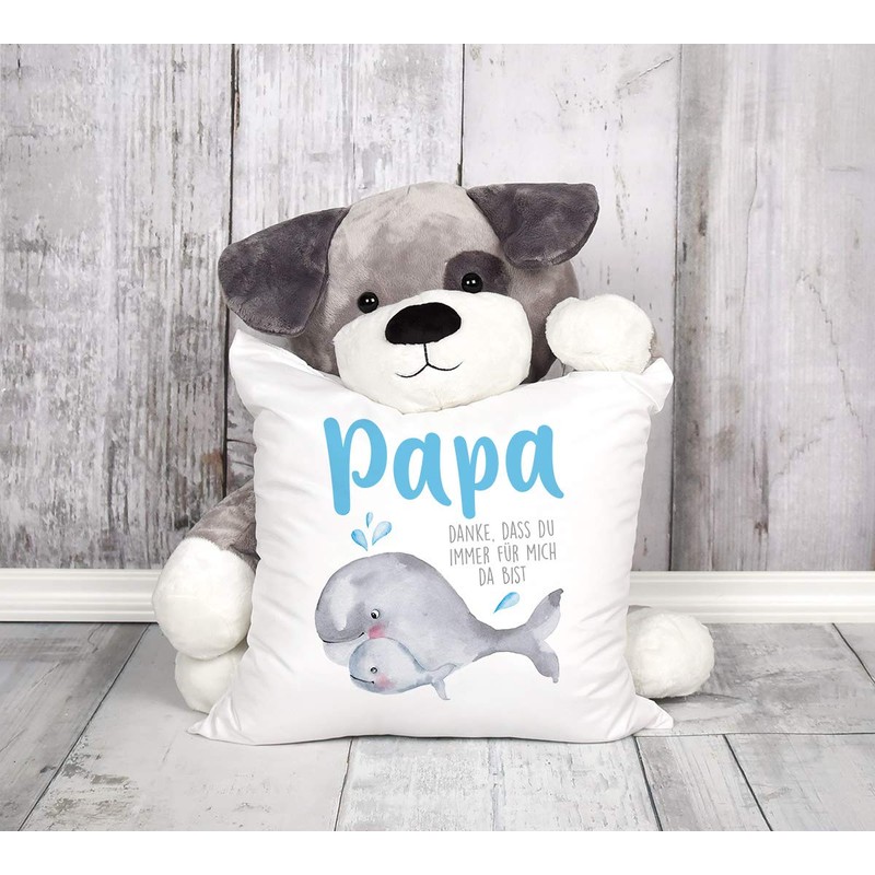 SpecialMe® Cushion Cover "Danke DASS du immer für Mich da