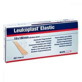 LEUKOPLAST Elastic Finger Strips 19 x 180 mm Pack of 100