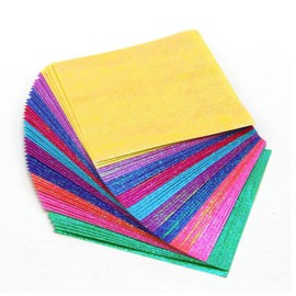 50 Sheets Origami Paper 6"x6" Square Single Sided