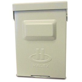 Halex - 60-AMP 120/240-Volt Non-Fuse Metallic AC Disconnect, Bullet - HNF60R – 1 Per Pack – ANSI Certified & UL Listed, Gray