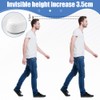 Pack of 2 Shoe Insoles, 3.5 cm Invisible Height Increase