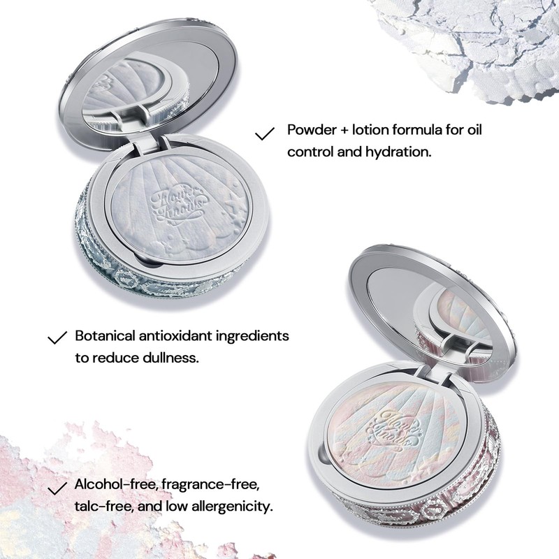 Flower Knows Shell's Jewel Collection Baked Powder,Makeup & Setting Pressed