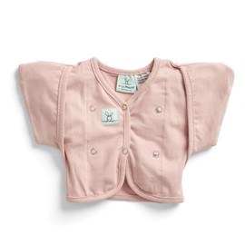 ergoPouch 0.2 TOG Butterfly Cardi with Arm Pockets, Baby Swaddle Transition Aid, Wear Over Any Sleeping Bag (0-3 Months, Daisies)