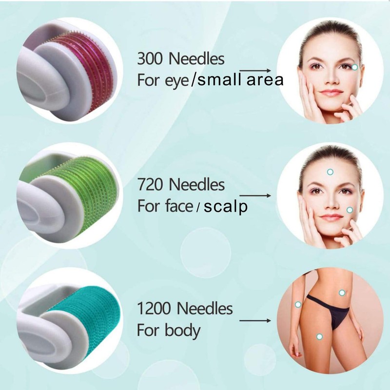 Derma Roller for Face, Body, Hair, Bread - Angel Kiss