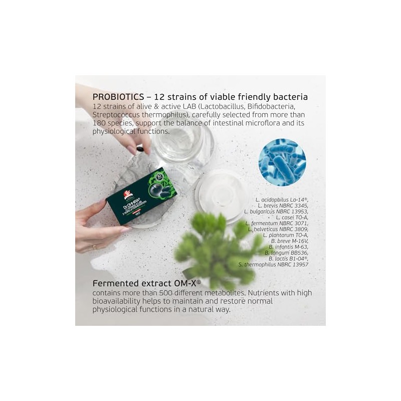 Non-Vegan Live Bacterial Cultures, 30 Capsules