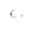 [Custom Made] Capricorn Dear Moon Tanzanite Constellation Earrings OTE12061CB 0.0