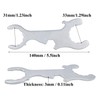 Beer Faucet Wrench Thicken Size Stainless Steel Superior Tool Multi-function