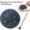 Steel Tongue Drum - 3 Inch 6 Notes, Rain Drum