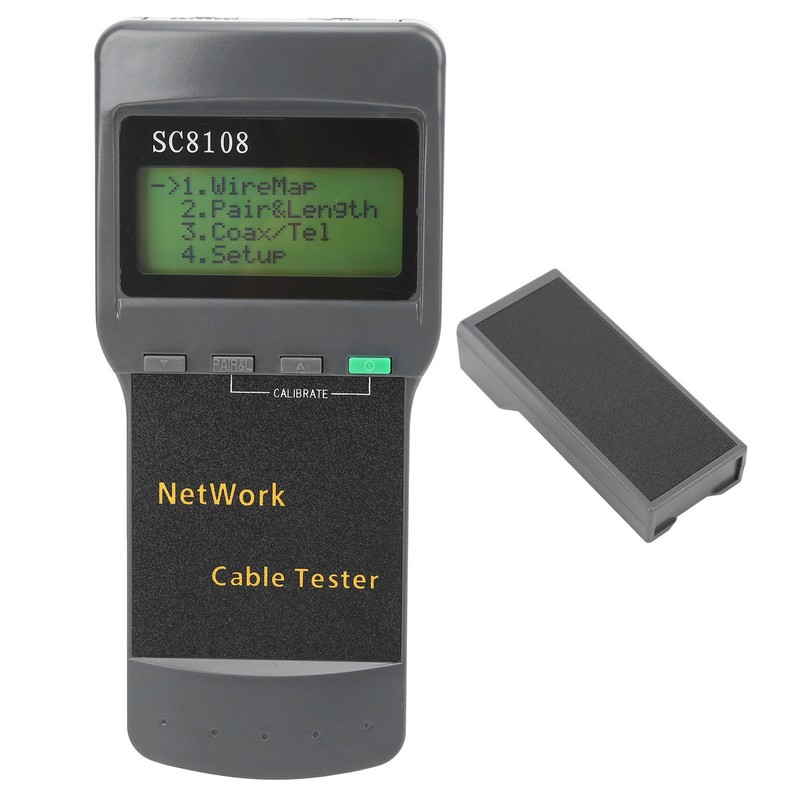 SC‑8108 Internet Cable Checker RJ45 Internet Continuity Tester for Telecommunication