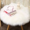 Qinglou Faux Sheepskin Rug (60 x 90 cm) Living Room