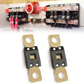 parts PTT MEGA/AMG Fuse,Bolt Fuse 250 Amp, 32V, 298 Series, Time Delay, High-Current Stud Mount Fuse - Bolt Down - Automotive/Marine (250A-2PACK)