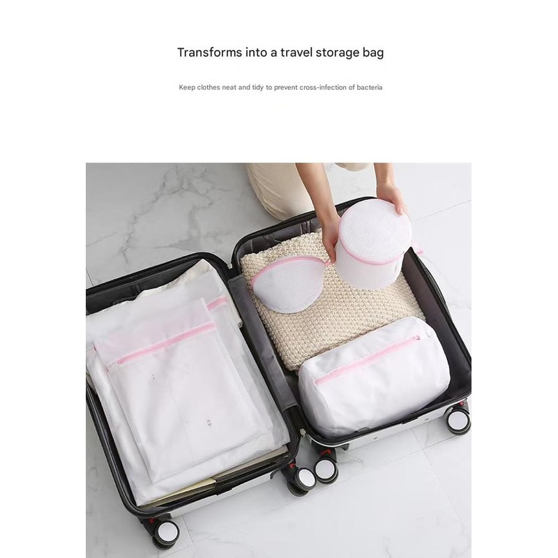 Mesh Laundry Bag, 2 PCS Large Washing Machine Bag with