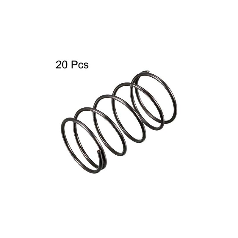sourcing map Compression Spring Coil Spring Steel Spring Steel Spring