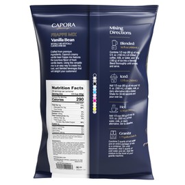 Capora 3.5 lb. Vanilla Bean Frappe Mix