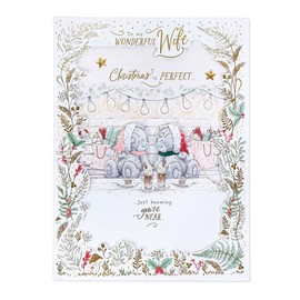Me To You Bear Wonderful Wife Boxed Christmas Card