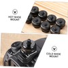 KOMBIUDA 4PCS Hot Shoe Adapter Set Aluminum Alloy Tripod Screw